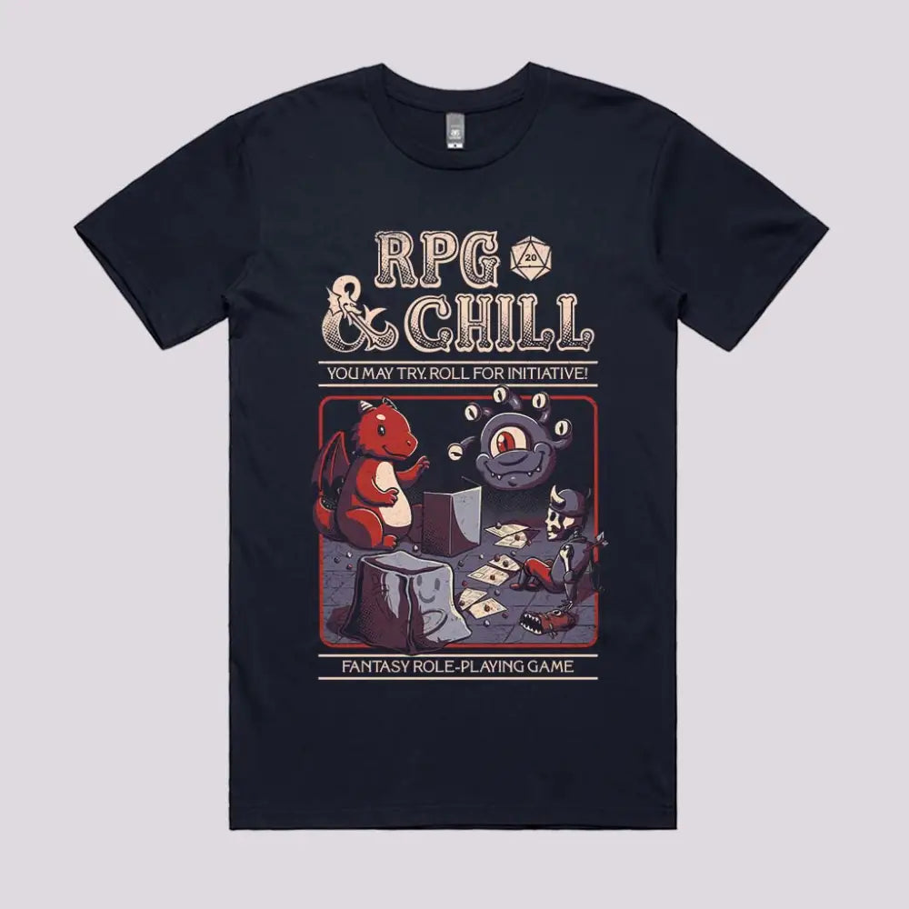 RPG and Chill T-Shirt Hoodie, Sweatshirt | CiraTrend.com (Image 4)