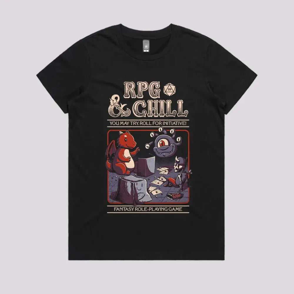 RPG and Chill T-Shirt Hoodie, Sweatshirt | CiraTrend.com (Image 3)