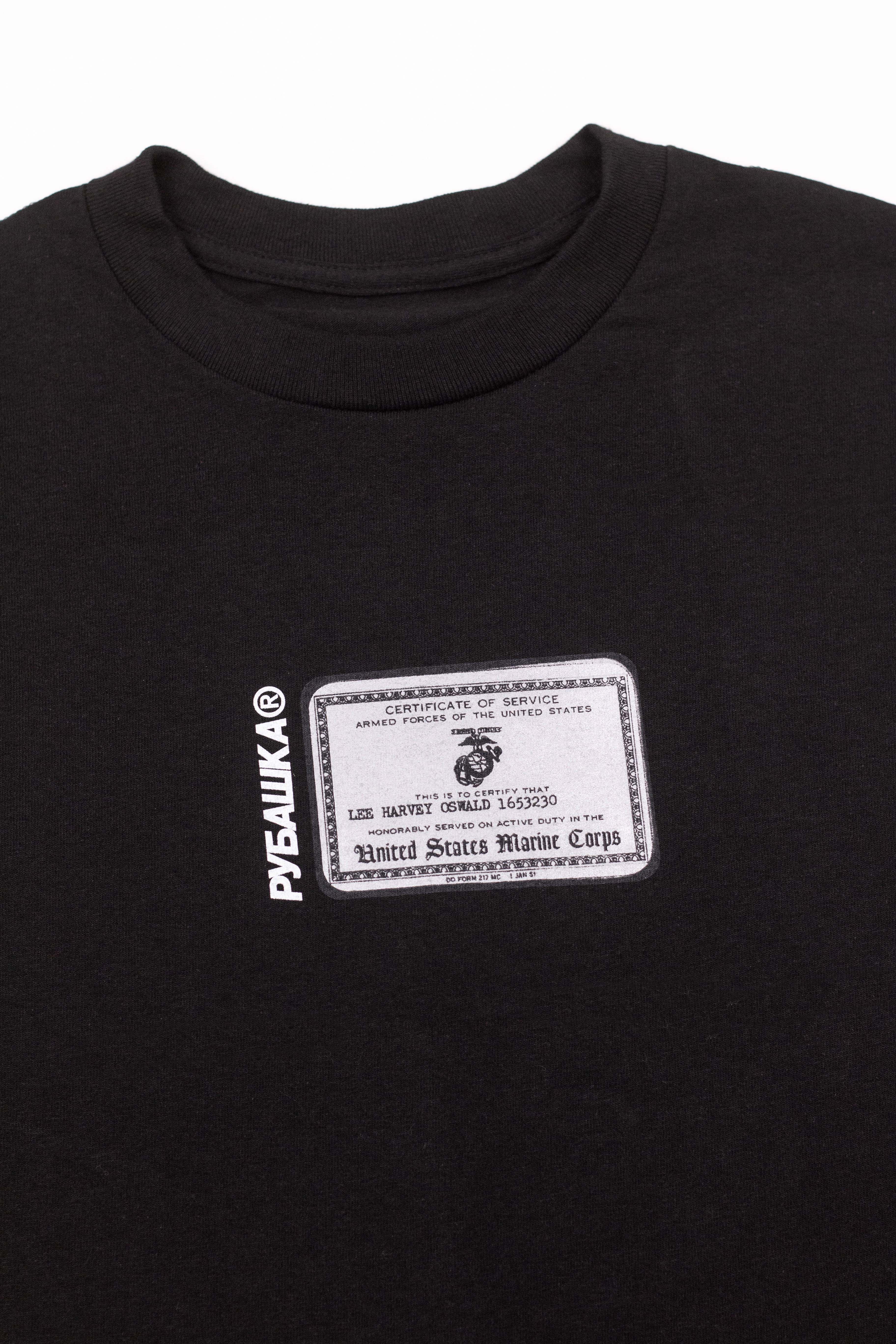 LEE HARVEY OSWALD ID CARD BLACK T-Shirts, Hoodie, Sweatshirt