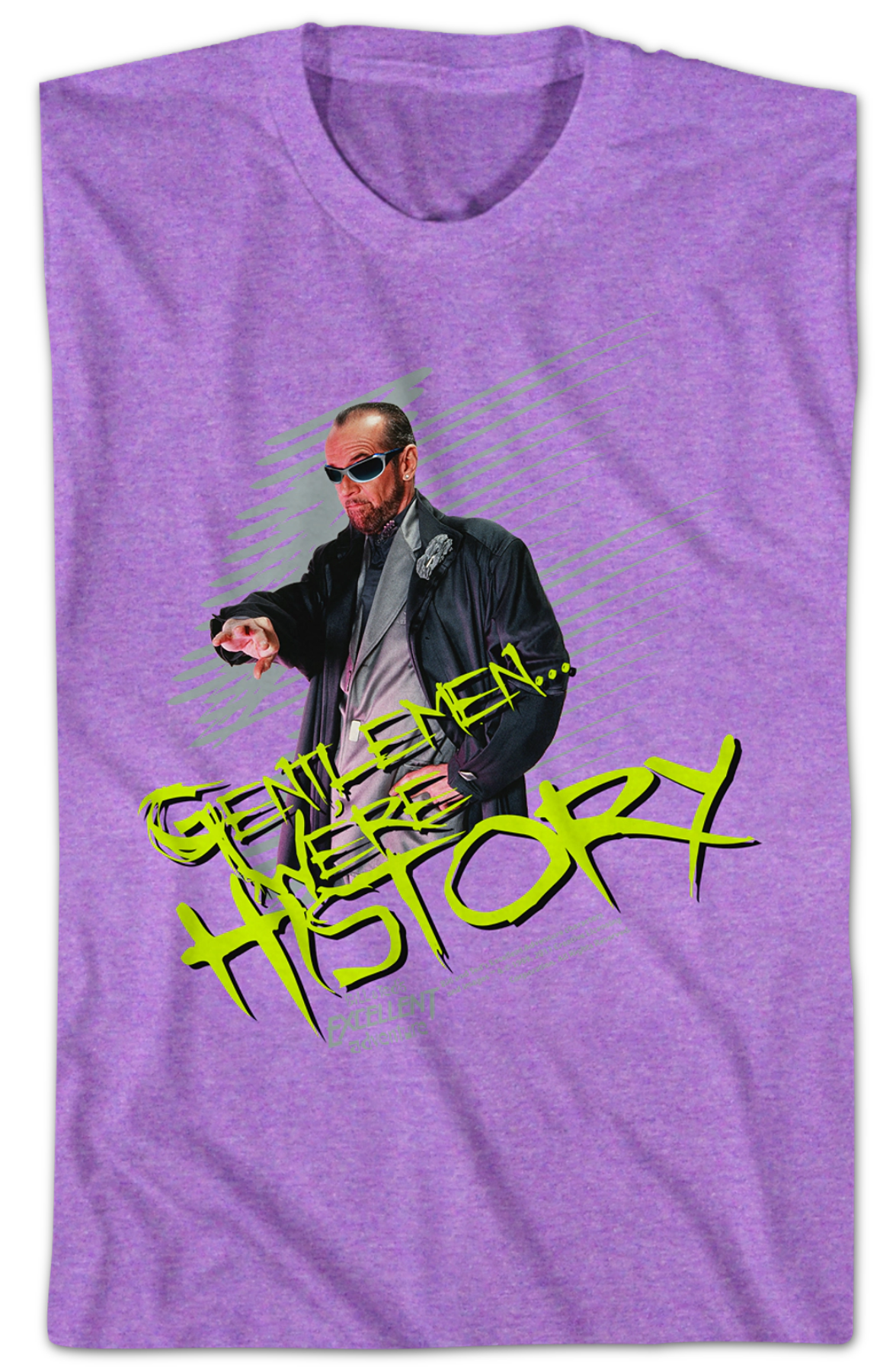 Purple Rufus We're History Bill And Ted's Excellent Adventure T-Shirt Hoodie, Sweatshirt | CiraTrend.com (Image 2)