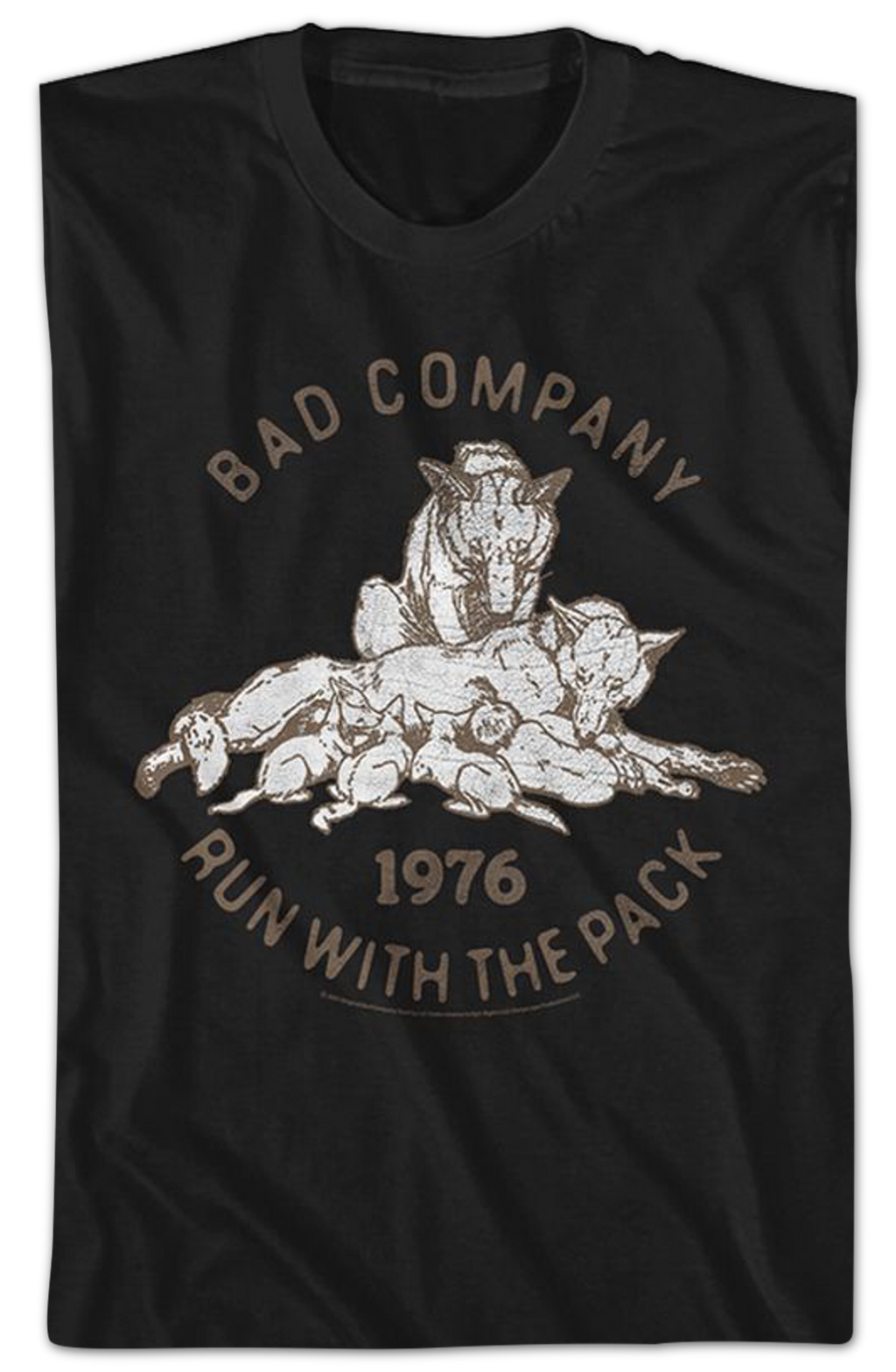 Run With The Pack 1976 Bad Company T-Shirt Hoodie, Sweatshirt | CiraTrend.com (Image 2)