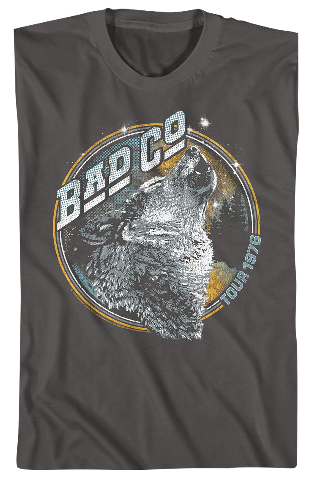 Run With The Pack 1976 Tour Bad Company T-Shirt Hoodie, Sweatshirt | CiraTrend.com (Image 2)