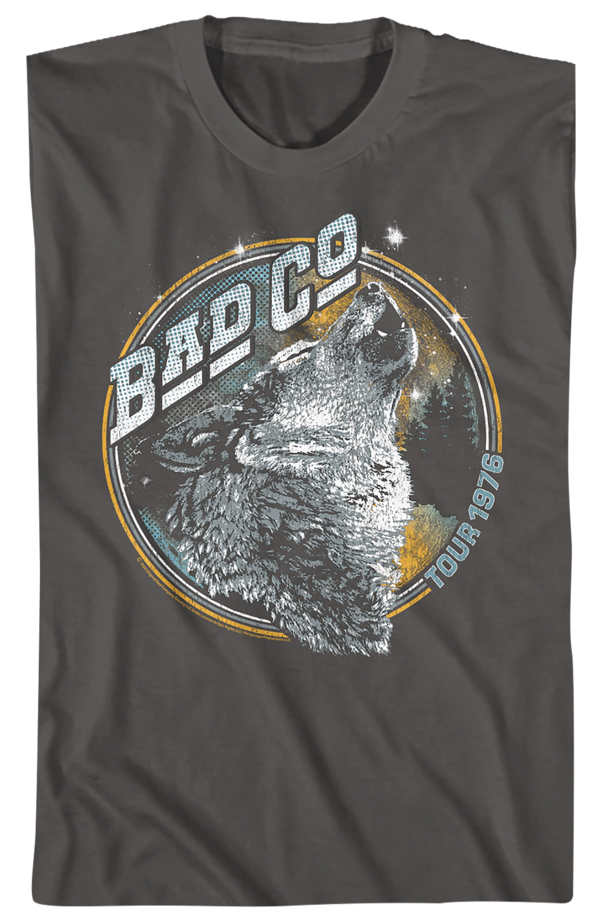 Run With The Pack 1976 Tour Bad Company T-Shirt Hoodie, Sweatshirt | CiraTrend.com (Image 2)