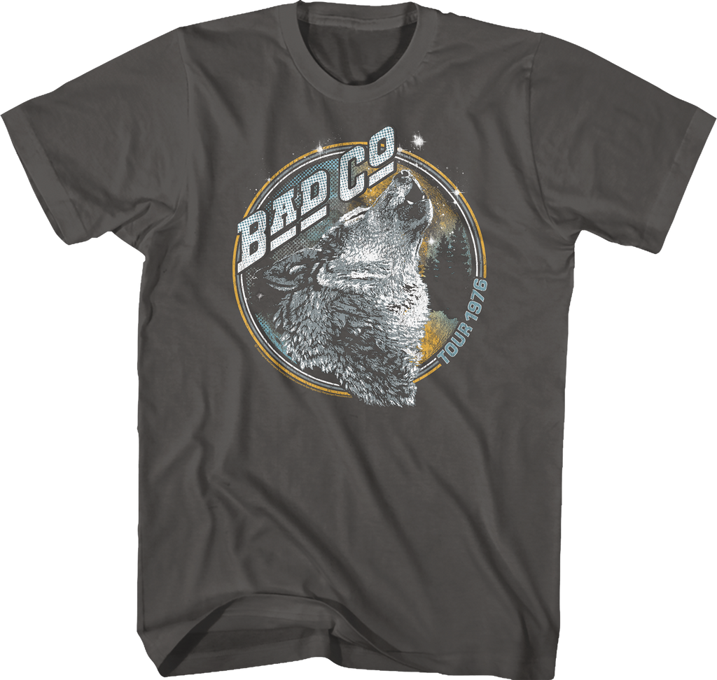 Run With The Pack 1976 Tour Bad Company T-Shirt Hoodie, Sweatshirt | CiraTrend.com (Image 1)