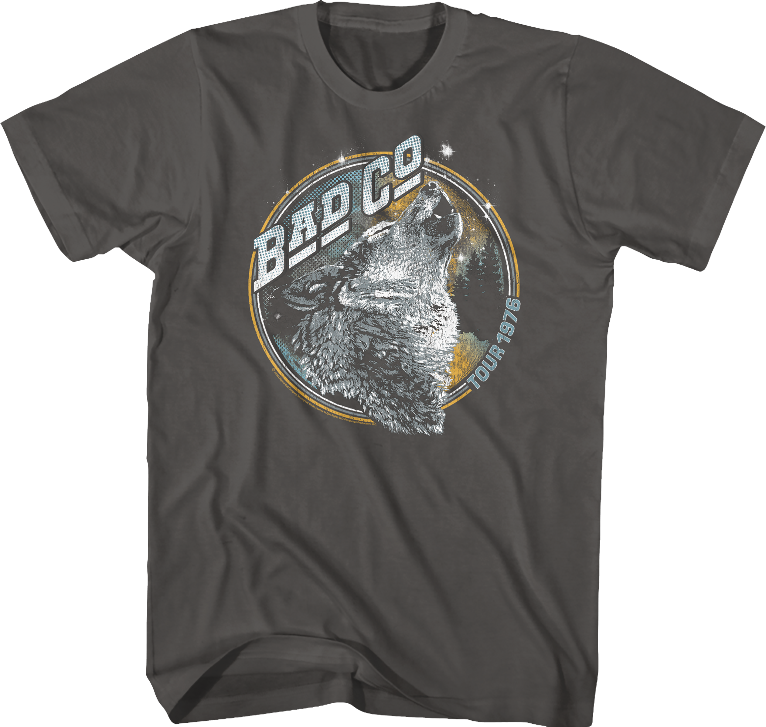 Run With The Pack 1976 Tour Bad Company T-Shirt Hoodie, Sweatshirt | CiraTrend.com (Image 1)