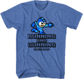 Running And Gunning Mega Man T-Shirt Hoodie, Sweatshirt | CiraTrend.com (Image 1)