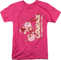 Running Scared Courage The Cowardly Dog T-Shirt Hoodie, Sweatshirt | CiraTrend.com (Image 1)
