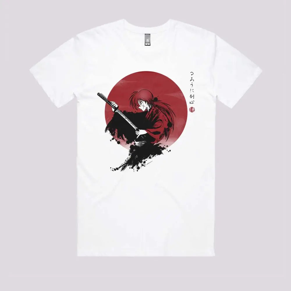 Rurouni Kenshin Sumi-e T-Shirt Hoodie, Sweatshirt | CiraTrend.com (Image 2)