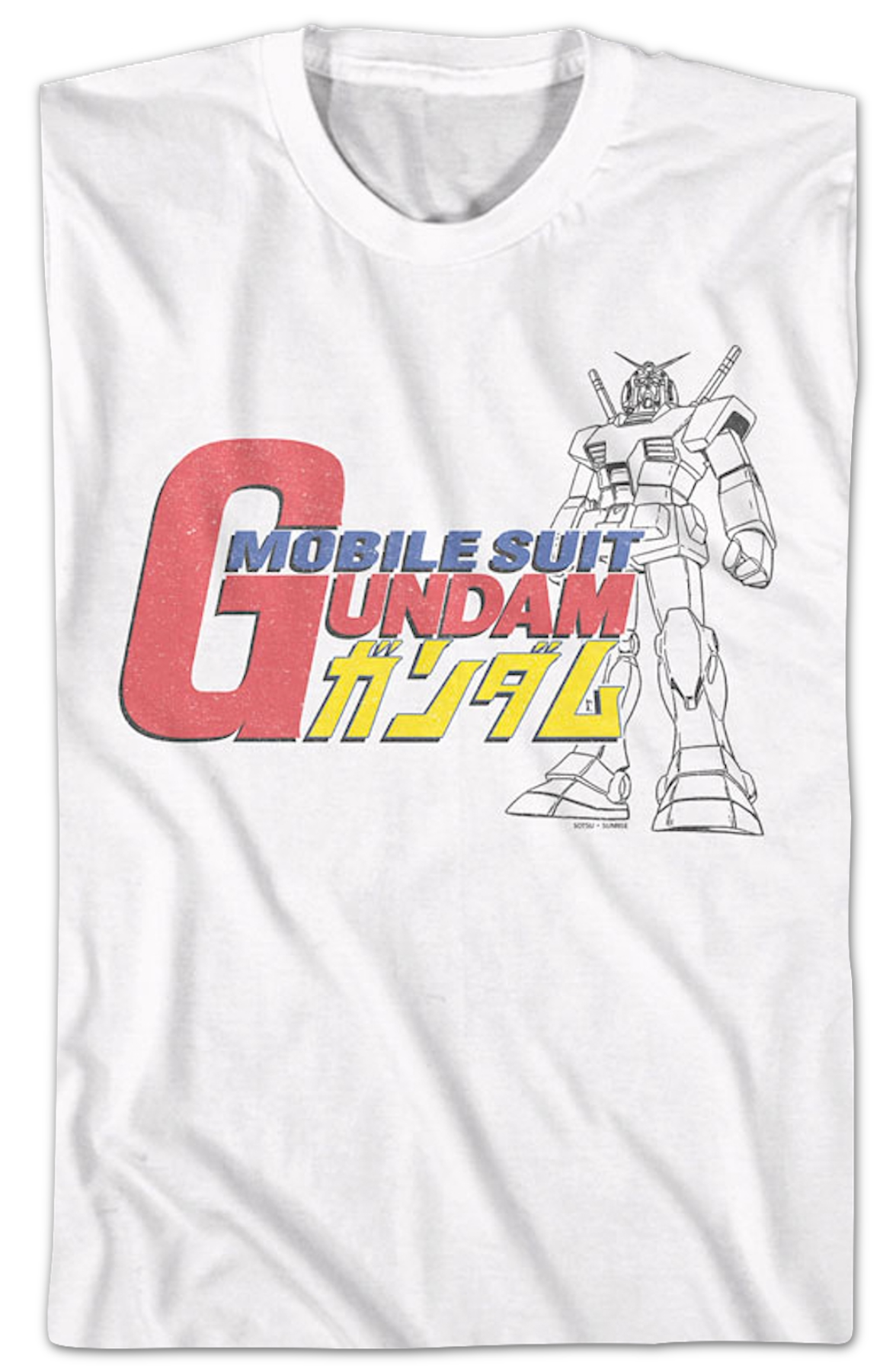 RX-78-2 Sketch Gundam T-Shirt Hoodie, Sweatshirt | CiraTrend.com (Image 2)