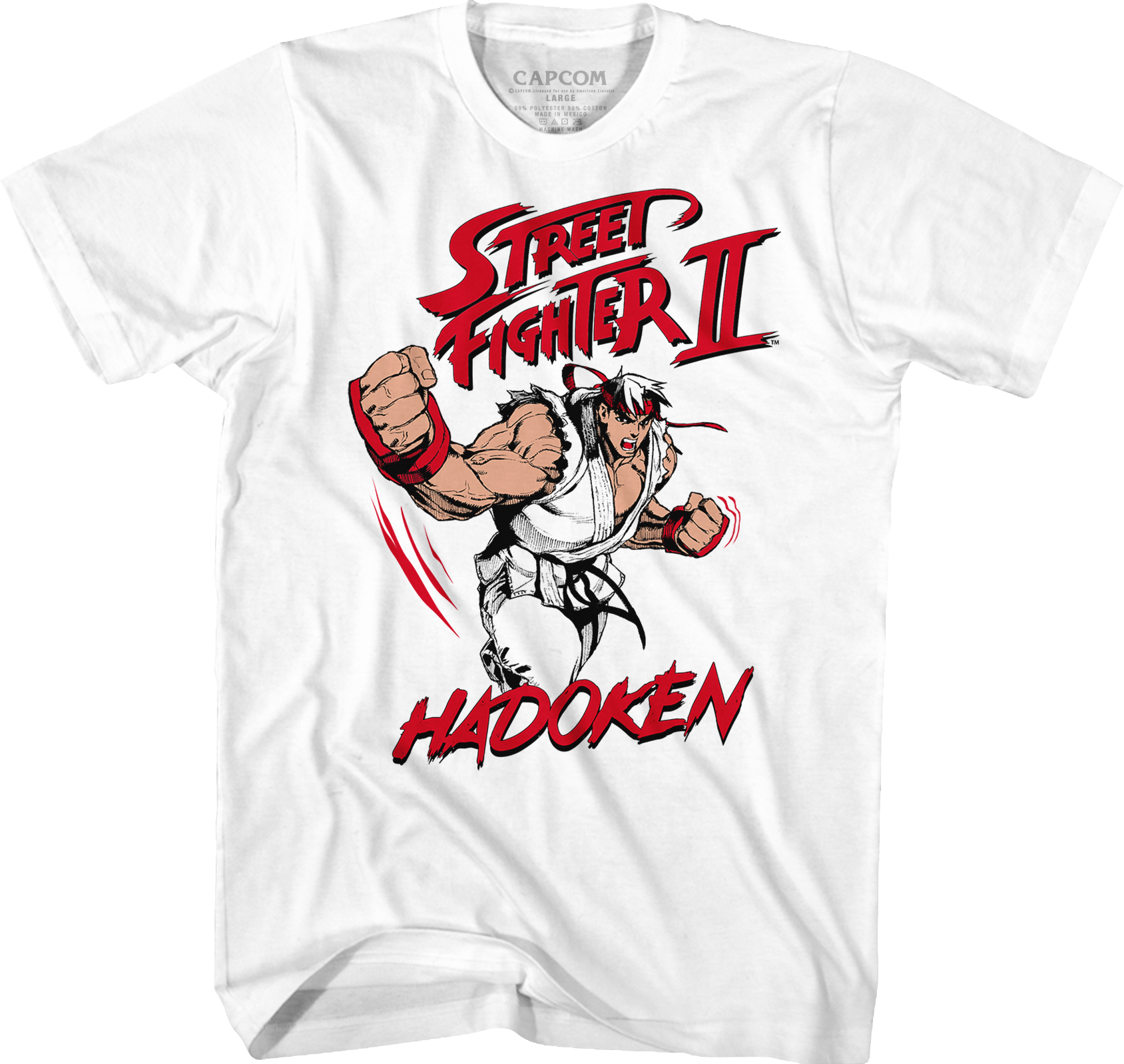 Ryu Hadoken Street Fighter T-Shirt Hoodie, Sweatshirt | CiraTrend.com (Image 1)