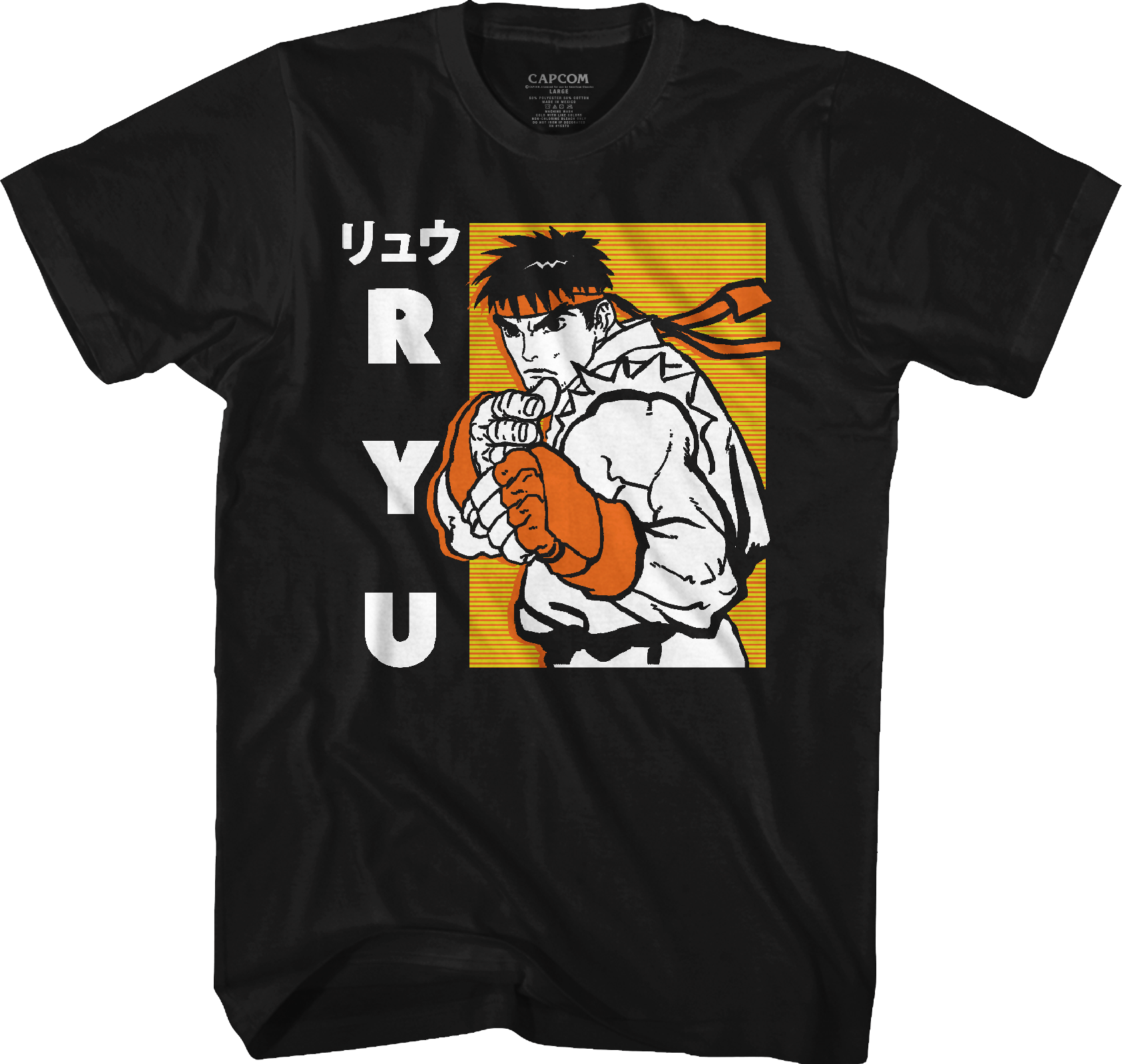 Ryu Japanese Street Fighter T-Shirt Hoodie, Sweatshirt | CiraTrend.com (Image 1)