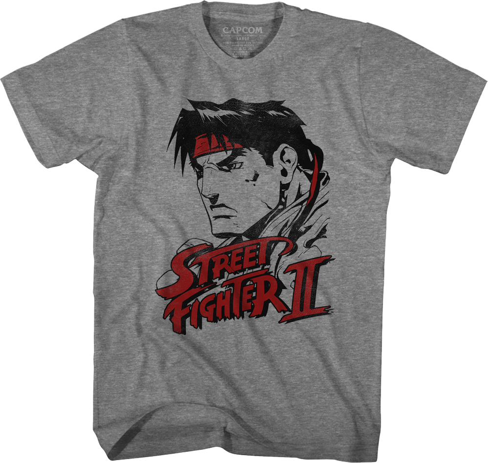 Ryu Sketch Street Fighter T-Shirt Hoodie, Sweatshirt | CiraTrend.com (Image 1)