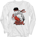 Ryu Street Fighter Long Sleeve Shirt Hoodie, Sweatshirt | CiraTrend.com
