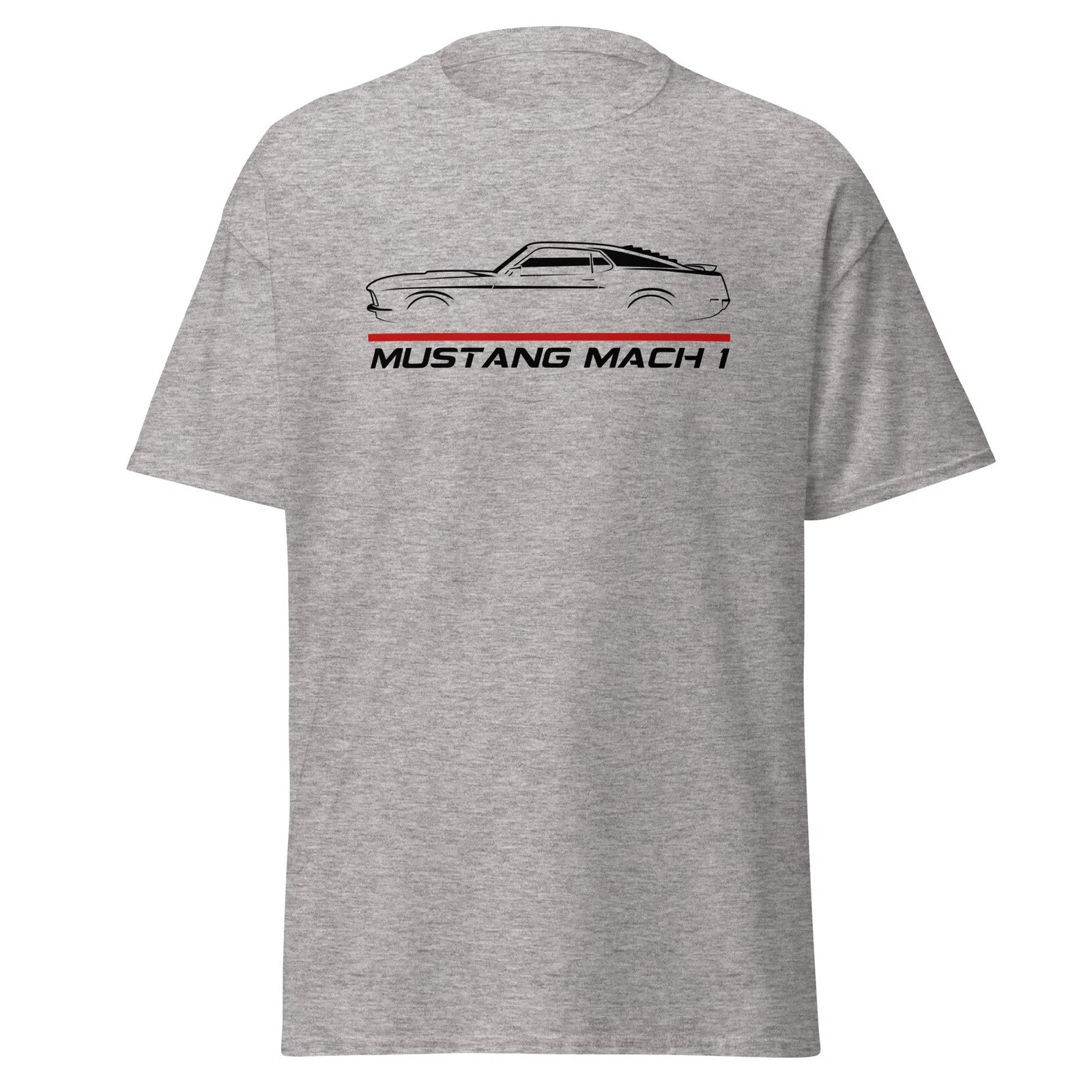 Mustang Mach 1 1970 Shaker Hood Twist Twister Custom Graphic T-Shirt Gift