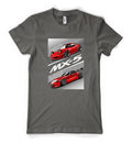 BNWT MX5 Japanese Sports Car Custom Classic Personalised Unisex Adults T Shirt