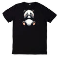 Funny Cute Panda Print Cotton T-Shirt
