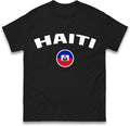 Haiti football T Shirt, Personalised football Tee, Custom Name and Number Top