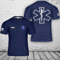 Custom EMS EMT Paramedic T-Shirt 3D