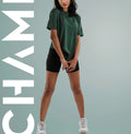 Champ unisex plain sports casual T-shirt teens adult short sleeves with logo NEW