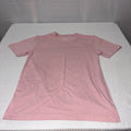 GEORGE MEN'S V-NECK SHORT SLEEVE T SHIRT PINK SIZE XS (30-32)