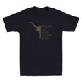 Follow The Word Not The Herd Christian Cow Vintage Men's Short Sleeve T-Shirt