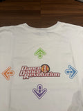 DANCE DANCE REVOLUTION Size XL Konami Employee Promo Shirt DDR Arcade PS2 RARE