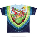 GRATEFUL DEAD-BI PLANE-BEARS-TIE DYE T-SHIRT YTH-s,m,l+S-M-L-XL-XXL Garcia,Lesh
