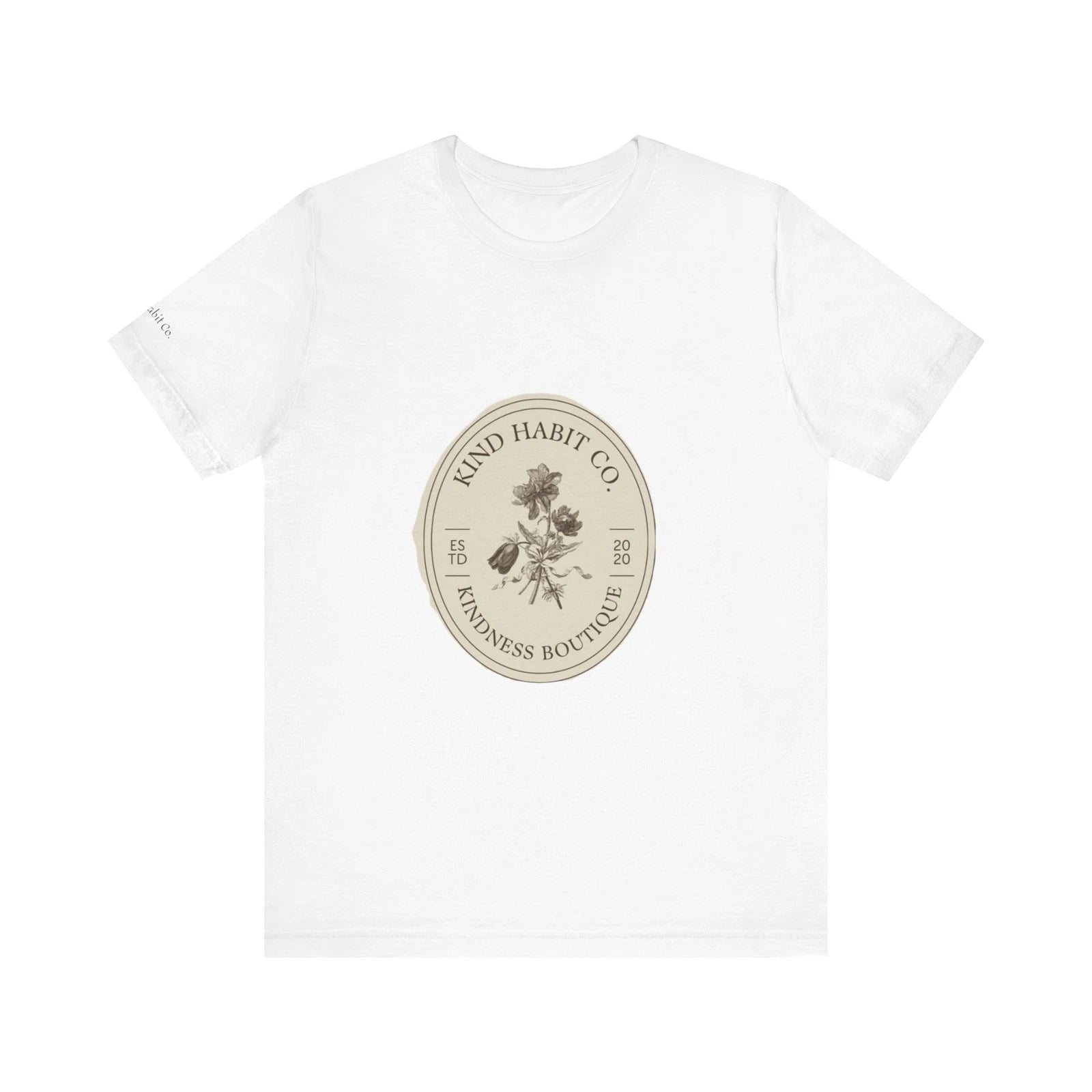Floral Kindness Tee for Nature Lovers, Gift for Friends, Eco-Friendly [...]