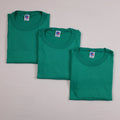 Vintage Russell Athletic Adult XXL Athletic Green Basic T-Shirt - Lot of 3