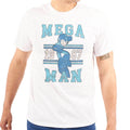 Mega Man Video Game Vintage Varsity 1987 Womens or Mens Crewneck T Shirt Tee