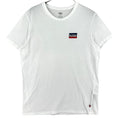 Levi's Strauss & Co Men's Casual Slim Fit Round Neck White T-Shirt Size L