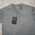 BYLT Drop Cut Short Sleeve Henley LUX Athleisure Casual S Men Shirt Stretch New