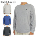 Polo Ralph Lauren Men's Long Sleeve Crewneck T-Shirt with pony - 4 color options