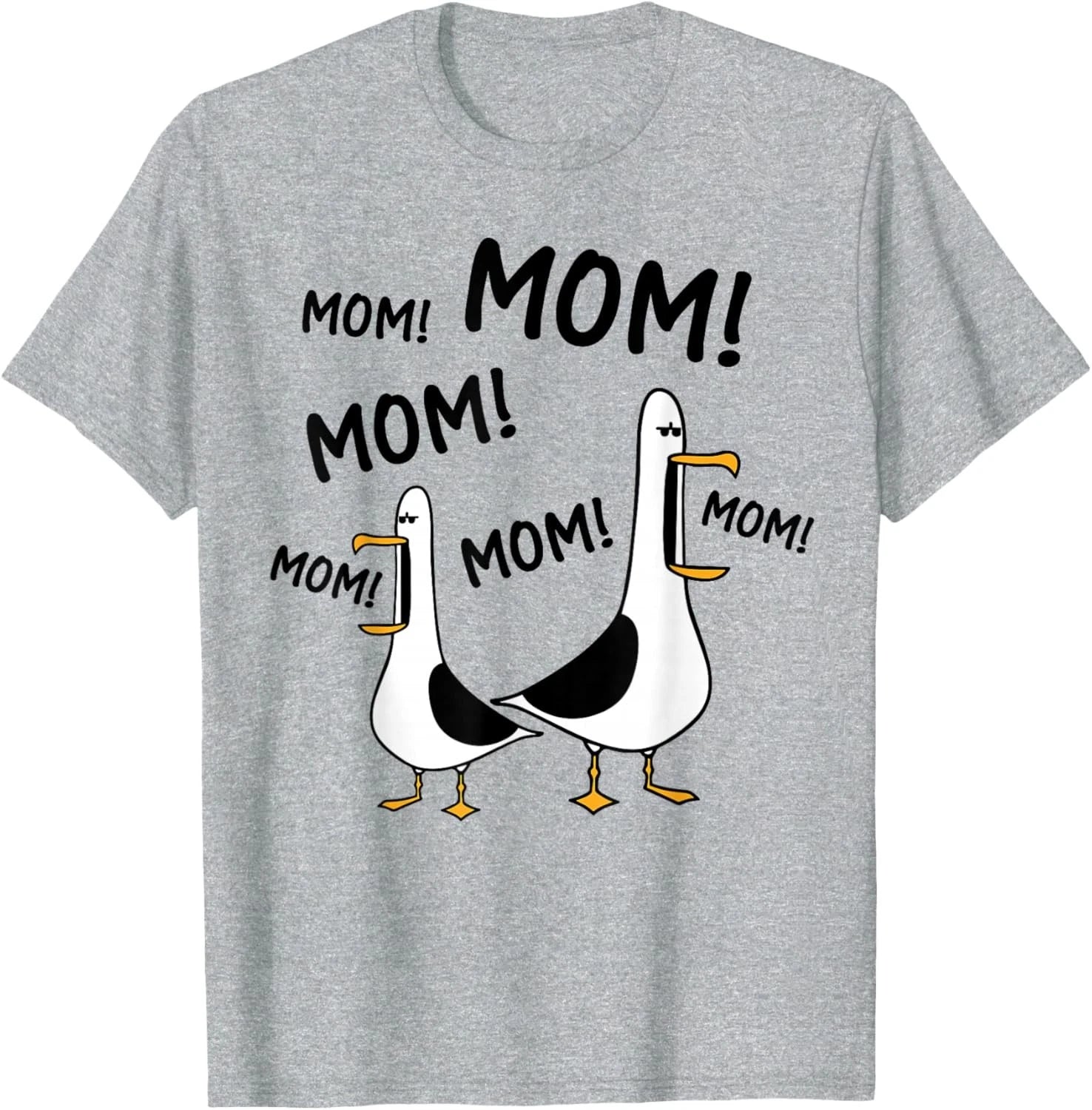 Mom Seagull Funny Mama Seagulls Mothers Day Humor Unisex T-Shirt