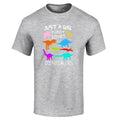 Just A Girl Who Loves Dinosaurs Dino T-shirt Just a Girl Shirts