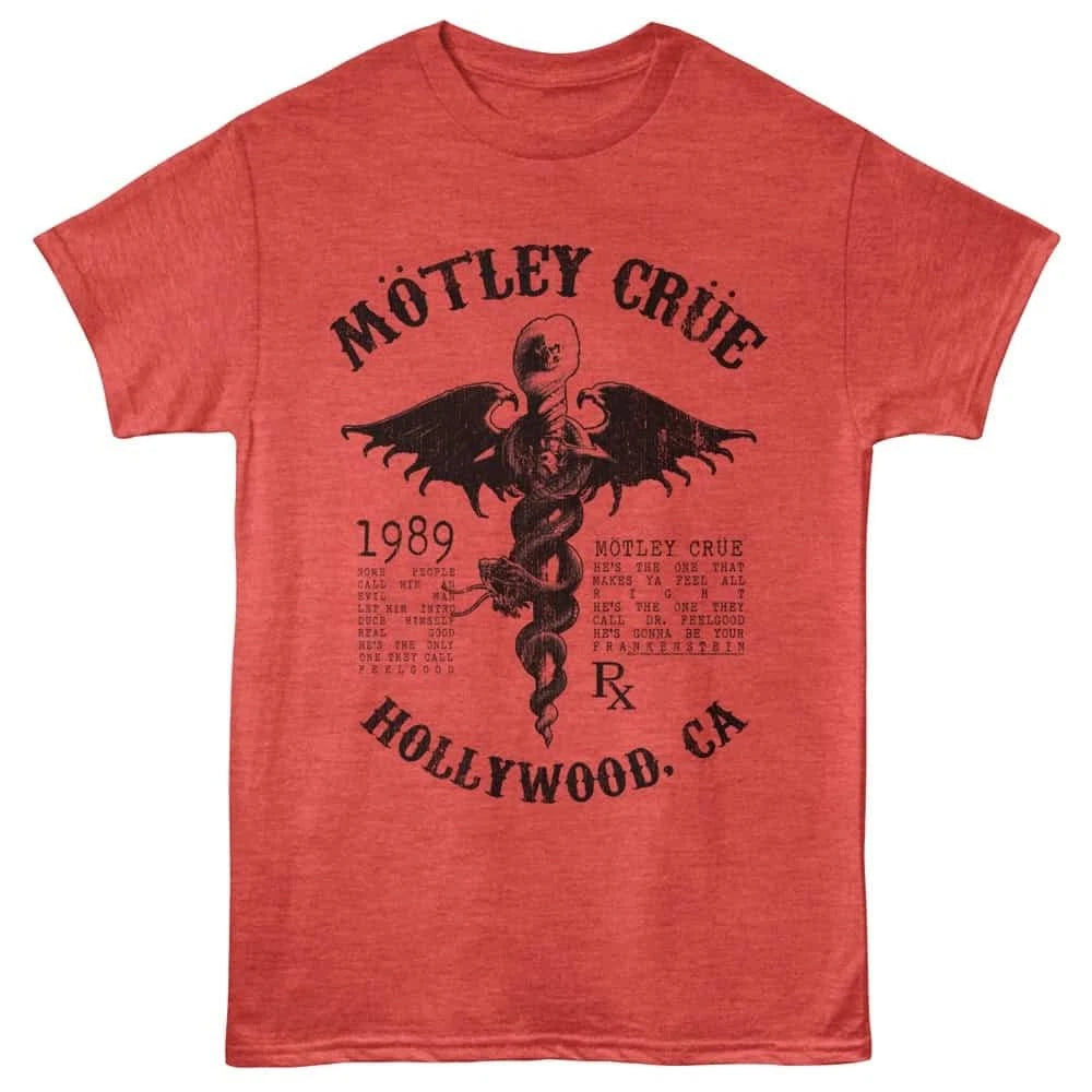 Motley Crue Girls Whipped Tour 87 Men's T Shirt