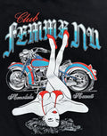 RARE Vintage Strip Club Femme Nu Shirt Honolulu Hawaii Bikini Pinup Girl 90s