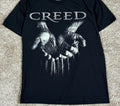 Vintage Creed Full Circle Graphic T-Shirt Black Rock Band Tee Unisex Reprint