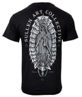 Sullen Men's T-shirt HR SPANKS NIGHTMARE Jet Black Tattoo Skull Premium Quality