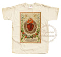 Catholic Natural T-shirt Jesus Christ Son of God V63 Tee Vintage Sizes S - 5XL