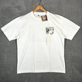 Uniqlo x Roy Lichtenstein T-Shirt Mens Medium White Pop Art Crying Girl Oversize