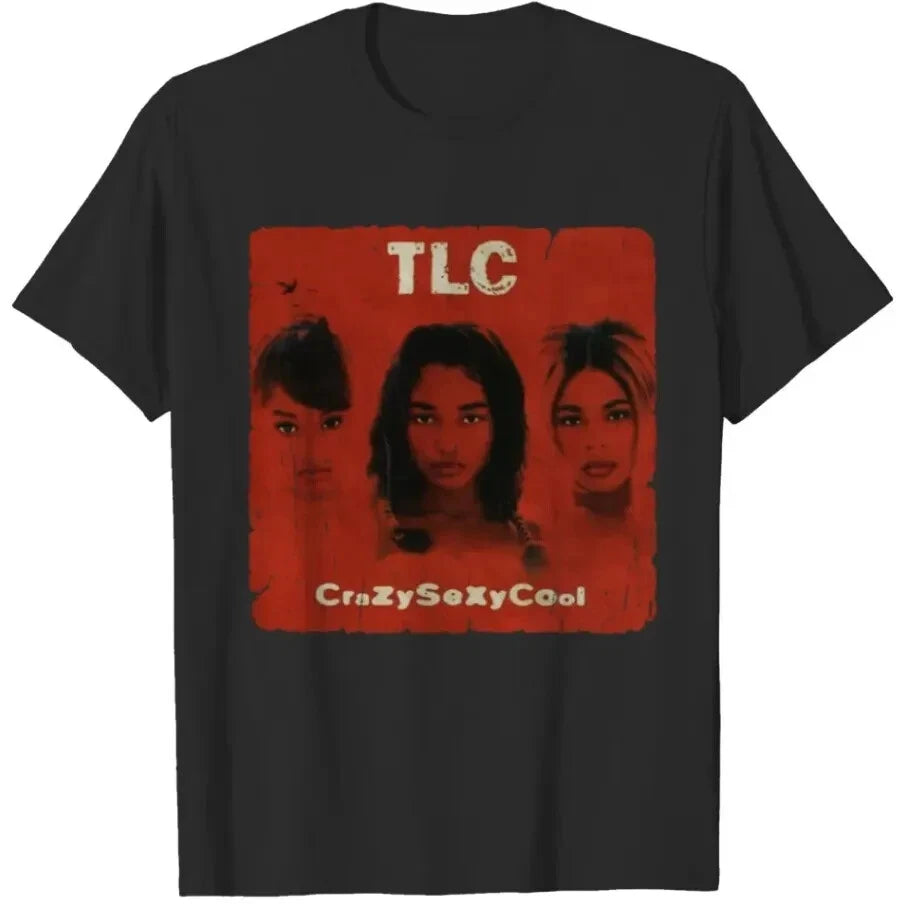 TLC Crazysexycool Vintage TLC Band T-Shirt Unisex Short Sleeve T-Shirt All Sizes