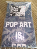 ANDY WARHOL x UNIQLO 'Camouflage / Pop Art...' Long Sleeve Art T-Shirt L **NWT**