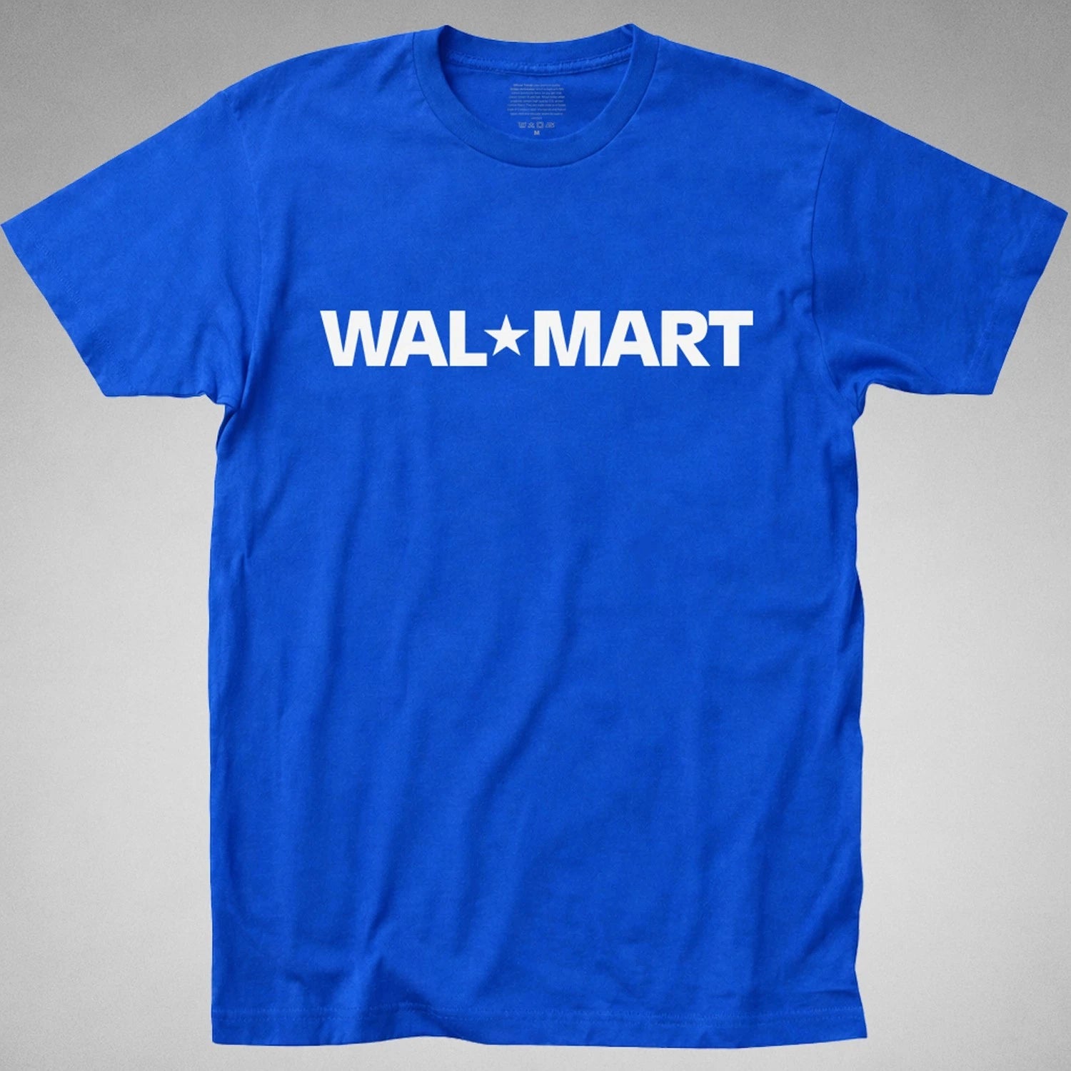 WALMART T-SHIRT retro logo star 80s shopping vintage logo nostalgia tee 90s