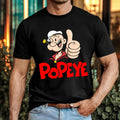 Popeye T-Shirt Retro Vintage The Sailor Man Cartoon Spinach Kids & Adults Top