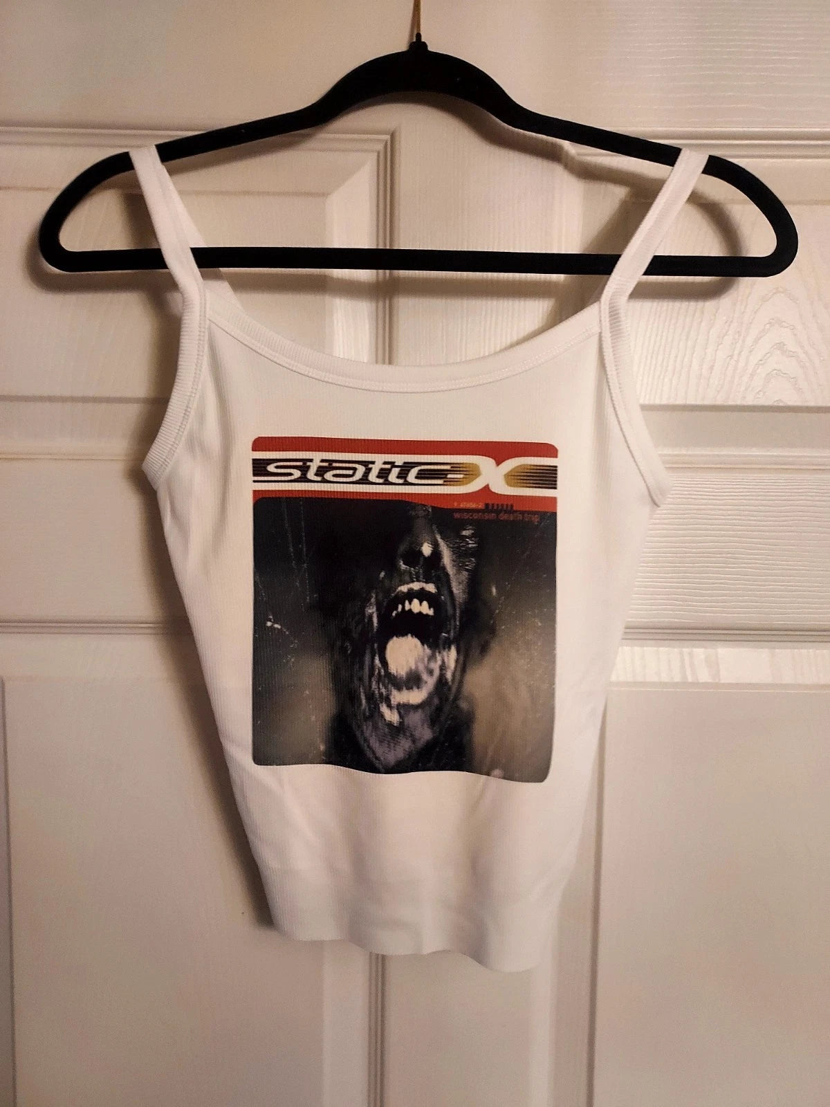 Static x Wisconsin Death crop top static x  tank top static x shirt xs to xl