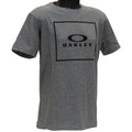 Oakley Jack Tee Mens Size L Large Graphite Heather Grey Regular Logo T-Shirt