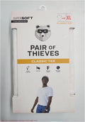 Pair of Thieves Mens Classic Fit Crewneck Undershirt 2pk White XL *SEE DEAL!!!*