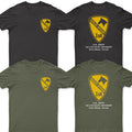 NEW Army 1st Cavalry Division Veteran T - SHIRT