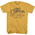 Eric Clapton and His Band North American Tour 1979 Men's Unisex Concert T-shirt